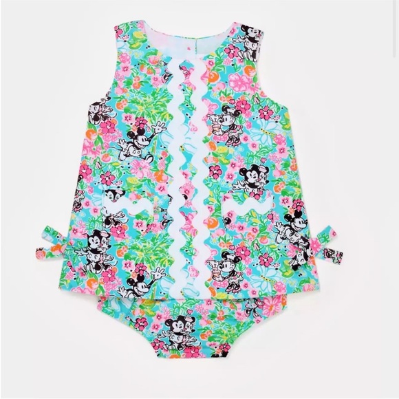 Lilly Pulitzer Other - NWT Lilly Pulitzer Lilly Hearts Disney Baby Lilly Shift Dress size 3-6 months